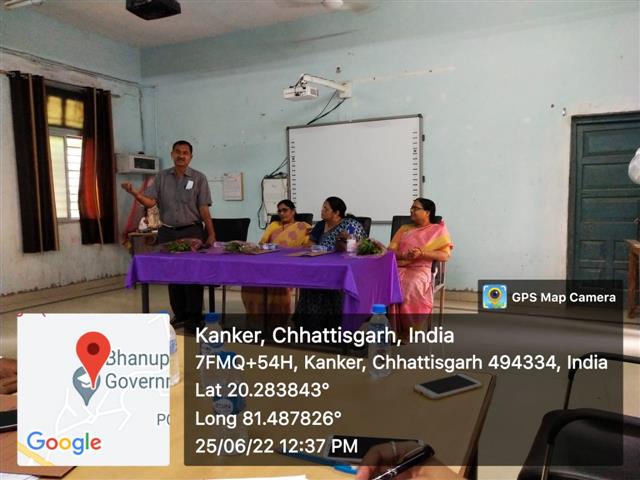 BhanuPratap Deo Govt. Post Graduate College Kanker (C.G.)-Affiliation Related Meeting